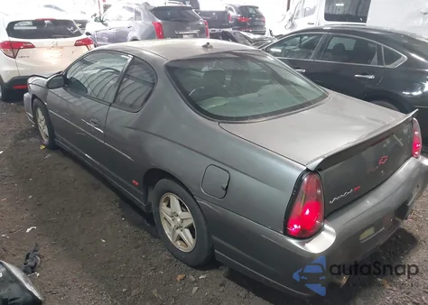 2004 Chevrolet Monte Carlo Ss z USA, uszkodzony, nr VIN 2G1WX15K449363623